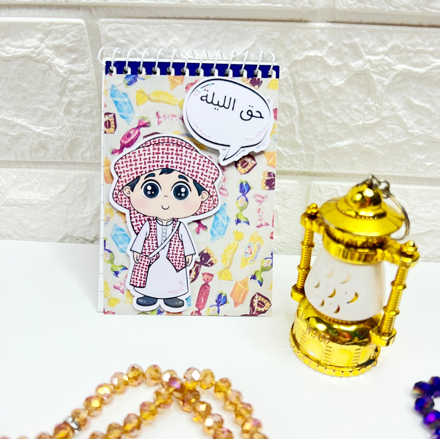 3D Cute Character Mini Notebook