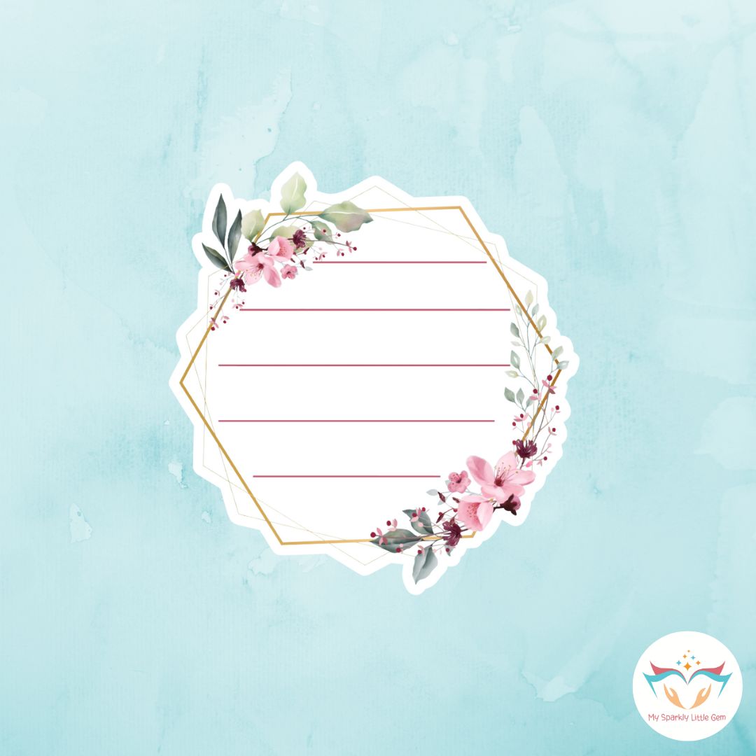 Pink Frame Sticker