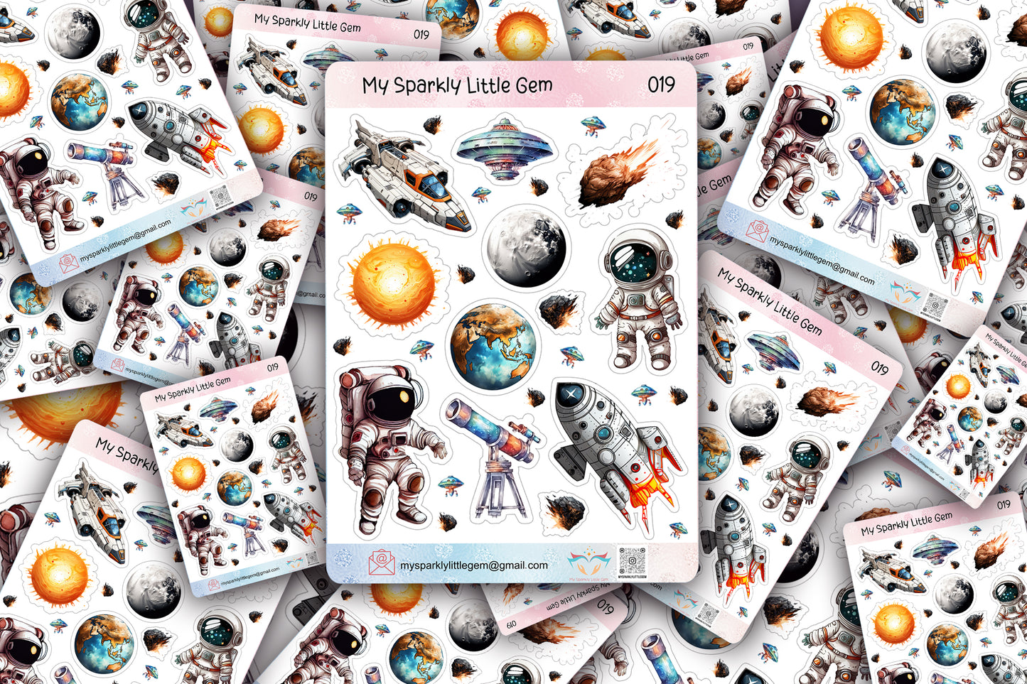 Space Sticker Sheet