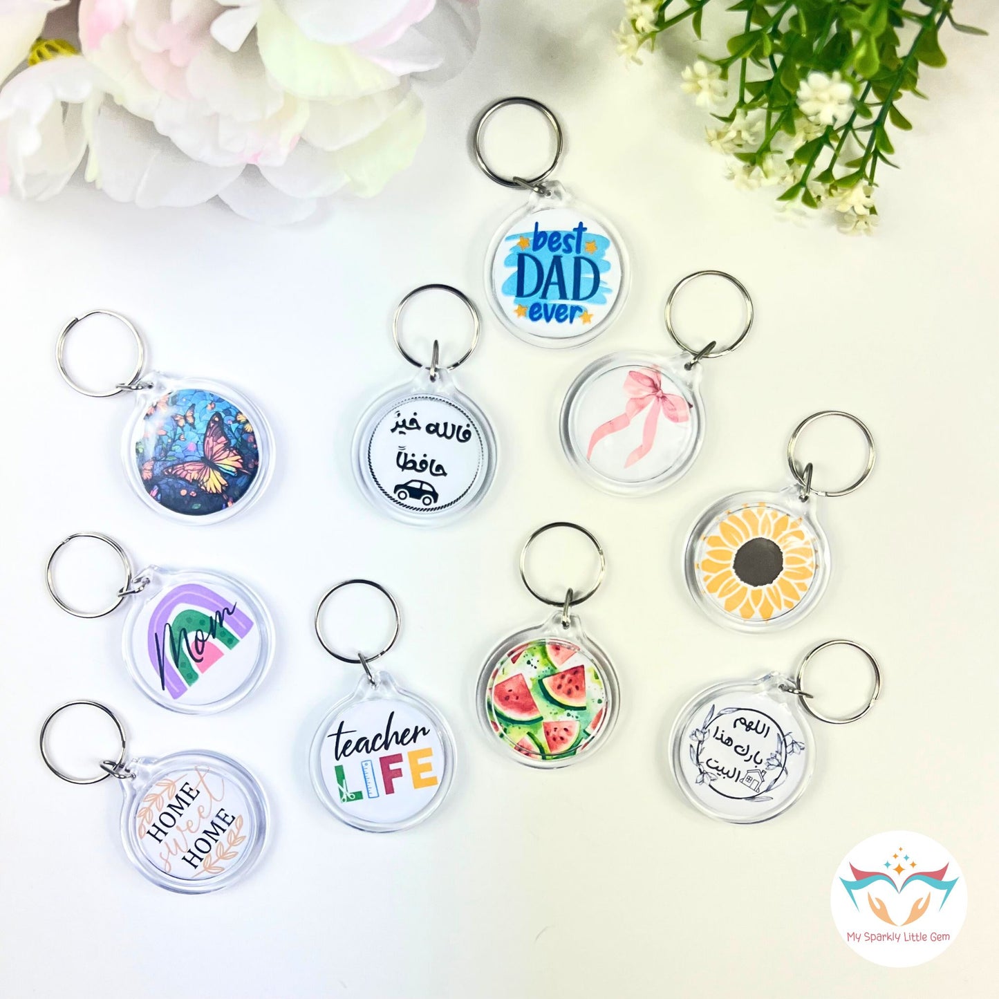 Circle Keychain