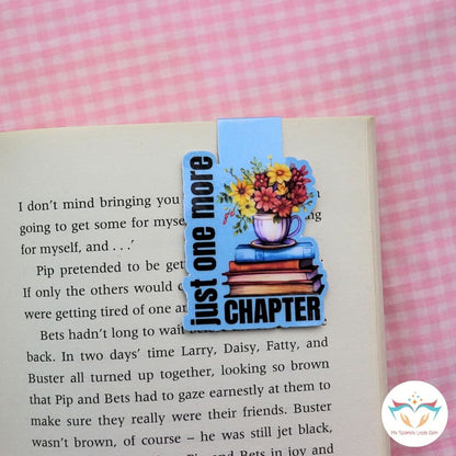 Just One More Chapter Magnetic Bookmark