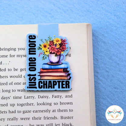 Just One More Chapter Magnetic Bookmark