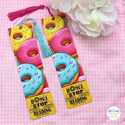 Donut Stop Reading Bookmark