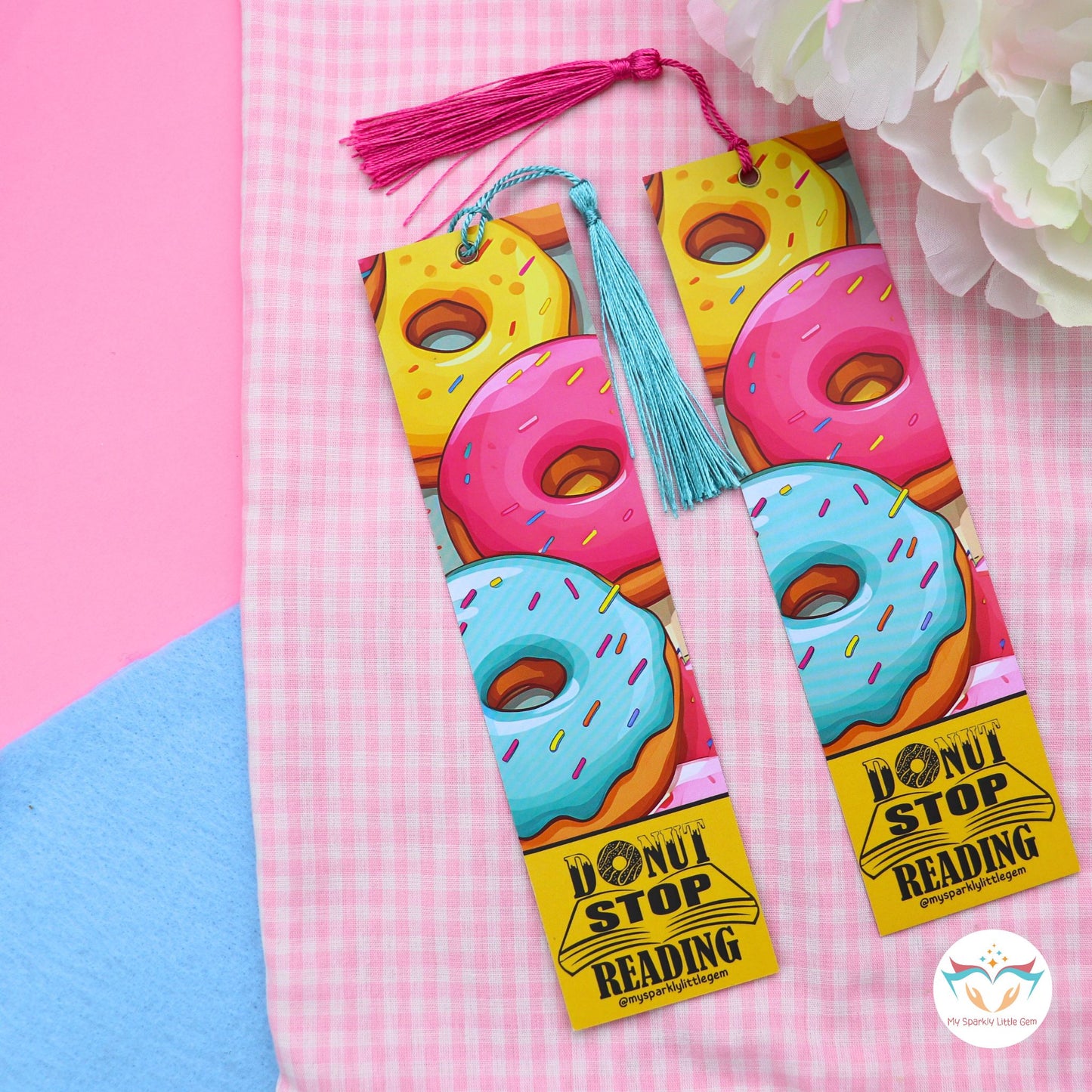 Donut Stop Reading Bookmark