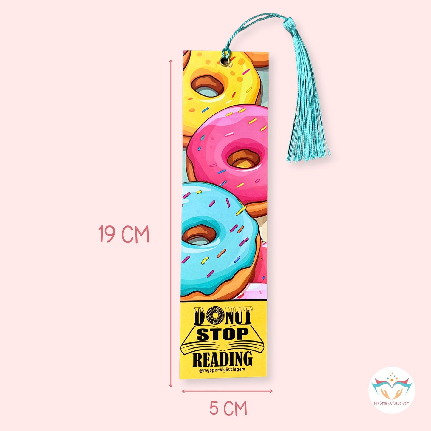 Donut Stop Reading Bookmark