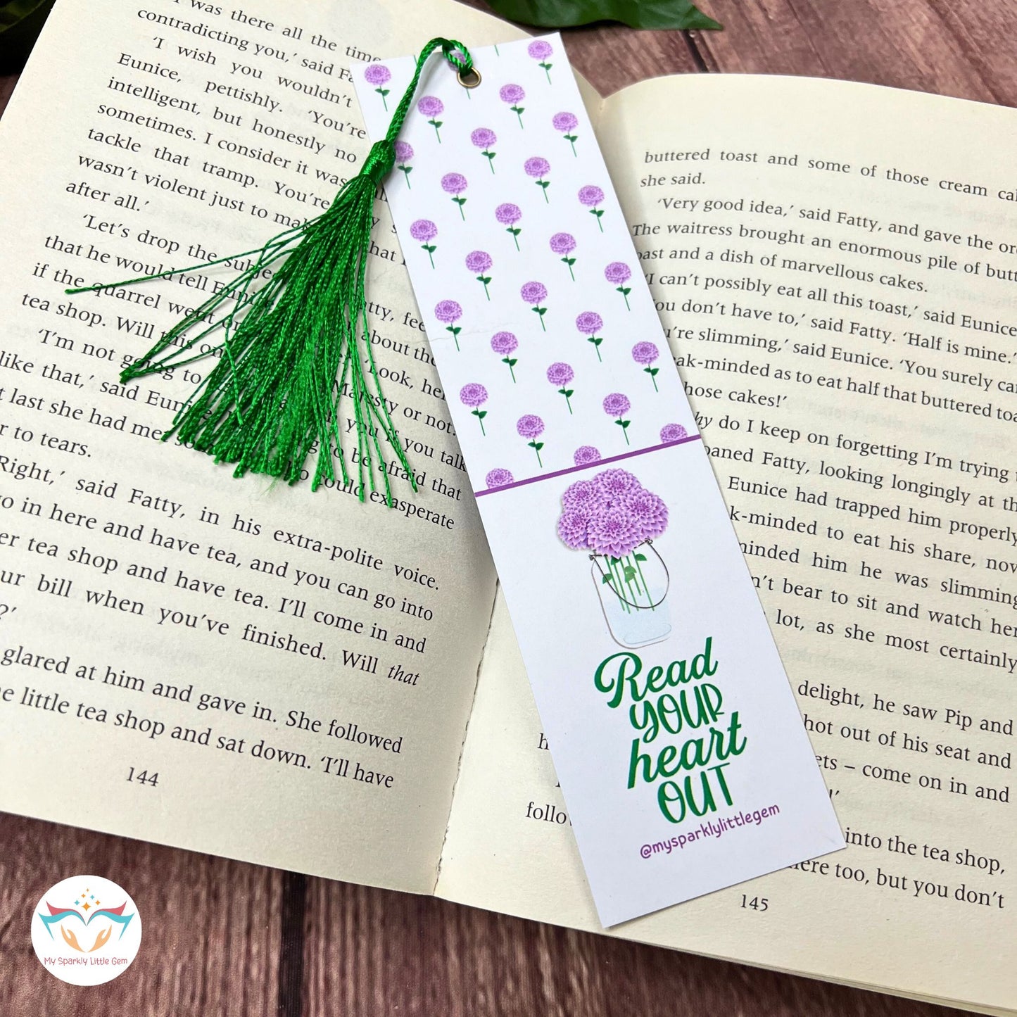 Read Your Heart Out Bookmark