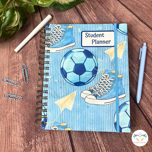 Undated Blue Student Planner