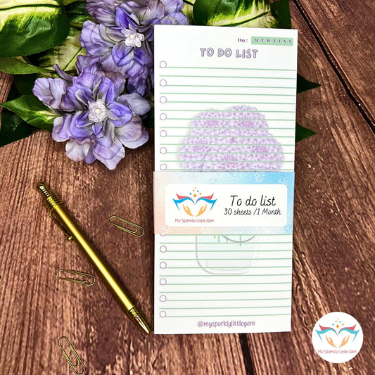 Purple Hydrangea To-Do List