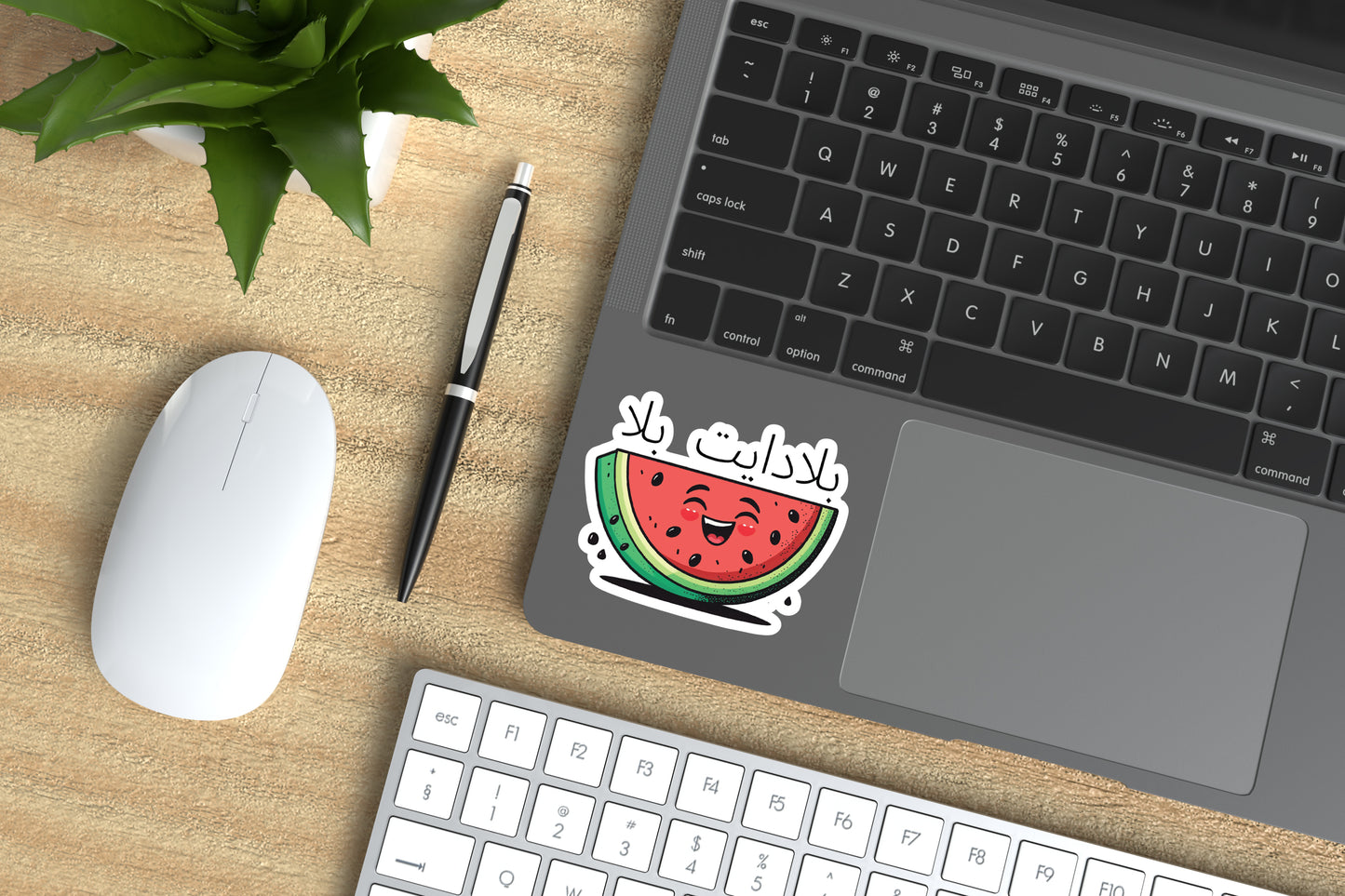 بلا دايت بلا بطيخ Sticker