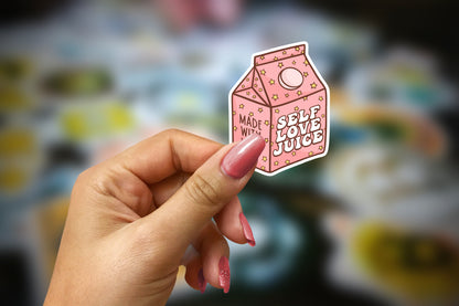 Self Love Juice Sticker