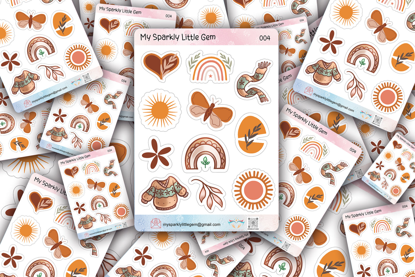 Boho Sticker Sheet